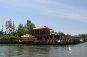 Crawford's Nautical Book Bank is just down the street from Tilghman Island Marina