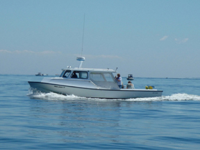 Charter Fishing Boats docked at Tilghman Island Marina