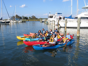 Kayak Rentals for Scout Groups, School Groups and Kids