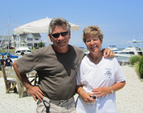Tilghman Island Marina & Rentals Owners, Captain Ron & Nancy
