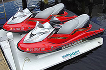 WaveRunner and Jet-Ski Dry-Docks for rent or purchase.